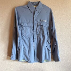 Columbia Men’s Sky Blue Long Sleeve Shirt
